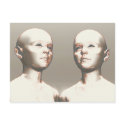 twins3a postcards by REDINARD twins3a postcards