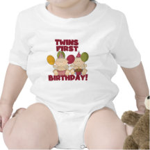Twins 1st Birthday - Boys T-shirts and Gifts