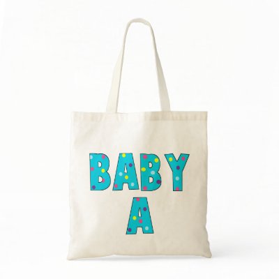 Twins Baby A Brights Tote Bag by ifbabycouldtalk