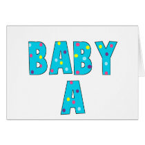 Twins Baby A Brights cards