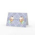 Twins Baby Announcement cards