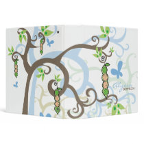 Twins Baby Boys Peas in a Pod Boy Pregnancy Binder