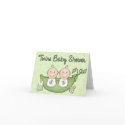 Twins Baby Shower invitation cards