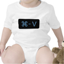 Twins Black/Blue Command - V 'Paste' Shirt t-shirts