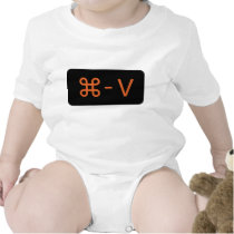 Twins Black/Orange Command - V 'Paste' Shirt t-shirts