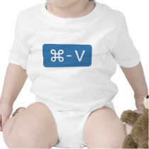 Twins Blue Command - V 'Paste' Shirt t-shirts