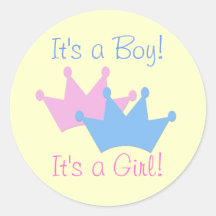 Twins Boy and Girl! Stickers