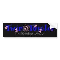 Twins Bumper (F-Blk) bumper stickers