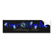 Twins Bumper (M-Blk) bumper stickers