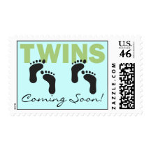 TWINS Coming Soon! Stamp