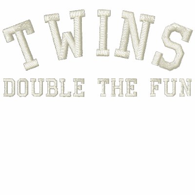 TWINS; Double the Fun Hoodie TWINS; Double the Fun Hoodie