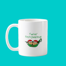 Twins First Christmas mugs