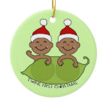 TWINS' FIRST CHRISTMAS ORNAMENT