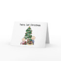 Twins First Christmas Tshirts and Gifts cards by christmasshop Twins First Christmas Tshirts and Gifts cards
