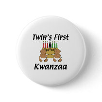 Twins First Kwanzaa buttons by Scrappintwins Twins First Kwanzaa buttons