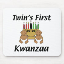 Twins First Kwanzaa mousepads by Scrappintwins Twins First Kwanzaa mousepads