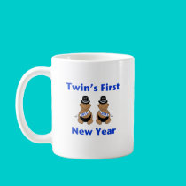 Twins First New Year mugs