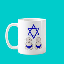 Twins First Passover Graphic mugs