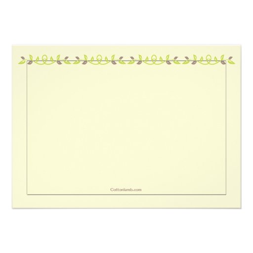 Twins Gender Reveal Invitation