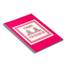 Twins Girls notebook