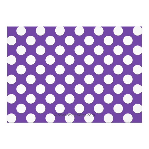 Twins Girls Umbrella Baby Shower Invitation Purple