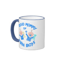 Twin's Mom Mother's Day Twin Boys mugs by jamiecreates1 Twin's Mom Mother's Day Twin Boys mugs