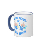 Twin's Mom Mother's Day Twin Boys mugs