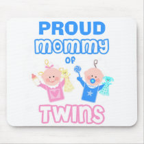 Twin's Mom Mother's Day Twin Girls Mouse Pad mousepads by jamiecreates1 Twin's Mom Mother's Day Twin Girls Mouse Pad mousepads
