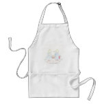 Twins on a picnic apron