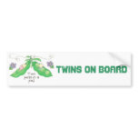 Twins On Board Bumper Stickers