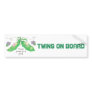Twins On Board Bumper Stickers