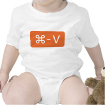 Twins Orange Command - V 'Paste' Shirt t-shirts