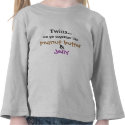 Twins - Peanut Butter & Jelly t-shirts