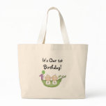 Twins Peas in a Pod  First Birthday bags