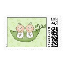 Twins Peas in the Pod stamps