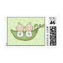 Twins Peas in the Pod stamps by maternity_tees Twins Peas in the Pod stamps