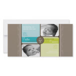 TWINS PHOTO BIRTH ANNOUNCEMENT :: cherished 2L photo cards