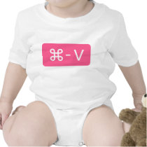 Twins Pink Command - V 'Paste' Shirt t-shirts