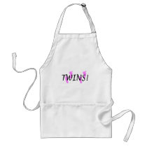 Twins (Pink Feet) Apron