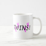 Twins (Pink Feet) Mugs