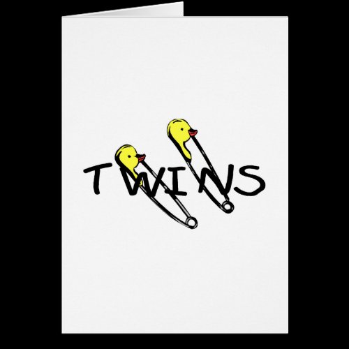 Twins (Pins) Card