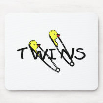 Twins (Pins) mousepads by CelebrationZazzle Twins (Pins) mousepads