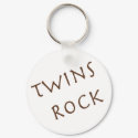 Twins Rock keychains by Scrappintwins Twins Rock keychains