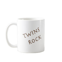 Twins Rock Coffee Mugs