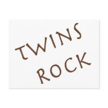 Twins Rock postcards by Scrappintwins Twins Rock postcards