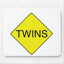 Twins Sign mousepads by Scrappintwins Twins Sign mousepads