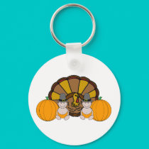 Twins Thanksgiving Graphic keychains by Scrappintwins Twins Thanksgiving Graphic keychains