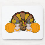 Twins Thanksgiving Graphic mousepads