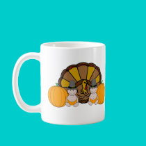 Twins Thanksgiving Graphic mugs