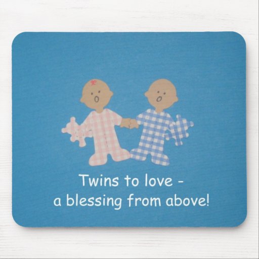 Twins to love mouse pads